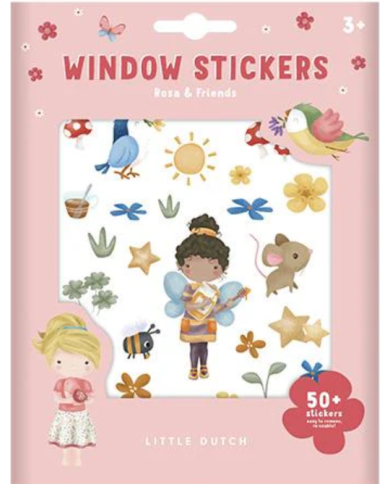 LITTLE DUTCH - Window Stickers - Rosa & Friends