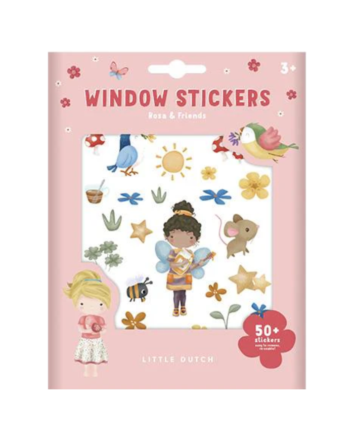 LITTLE DUTCH - Window Stickers - Rosa & Friends LITTLE DUTCH - Window Stickers - Rosa & Friends