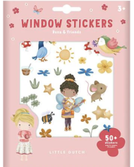LITTLE DUTCH - Window Stickers - Rosa & Friends LITTLE DUTCH - Window Stickers - Rosa & Friends