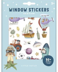 LITTLE DUTCH - Window Stickers - Rosa & Friends LITTLE DUTCH - Window Stickers - Rosa & Friends