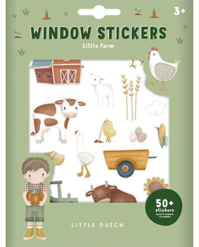 LITTLE DUTCH - Window Stickers - Little Farm
