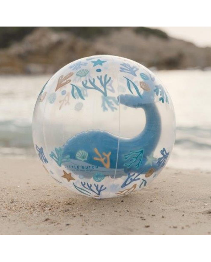 LITTLE DUTCH - Ballon de Plage - Ocean Dreams Bleu