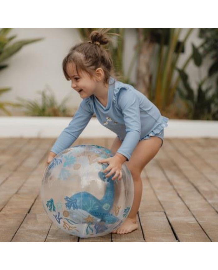 LITTLE DUTCH - Ballon de Plage - Ocean Dreams Bleu