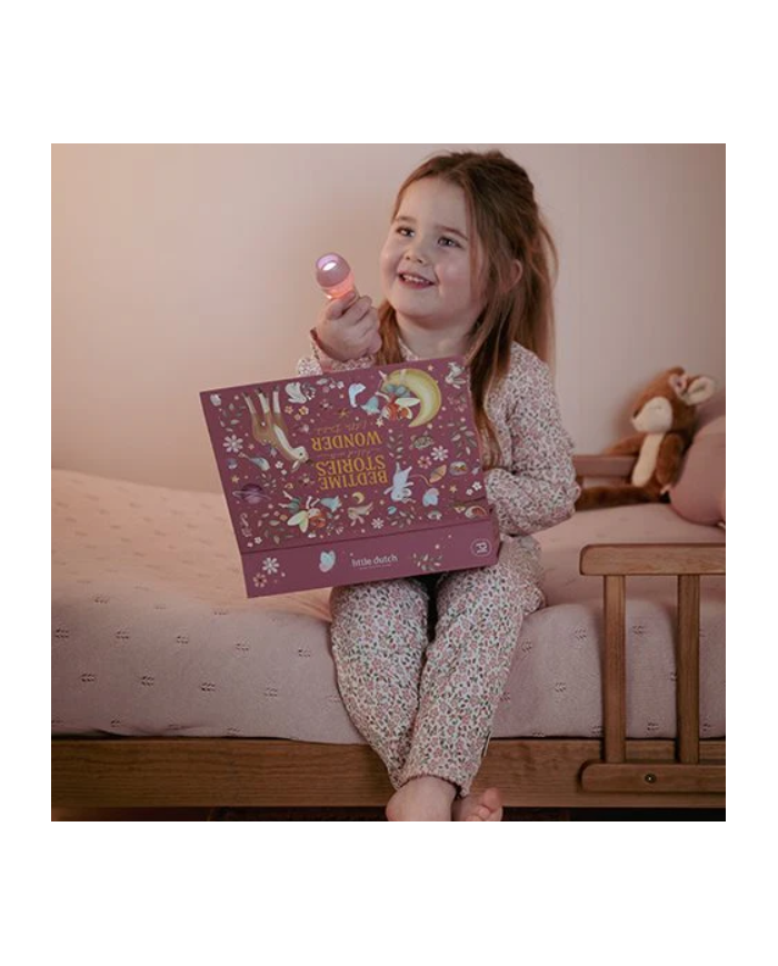 LITTLE DUTCH - Lampe de poche à histoires - Rose