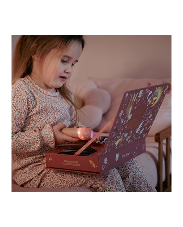 LITTLE DUTCH - Lampe de poche à histoires - Rose