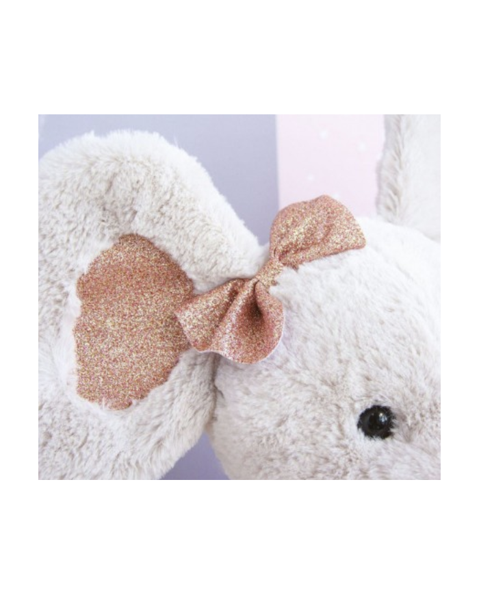 HISTOIRE D'OURS - Souris rose - 25cm