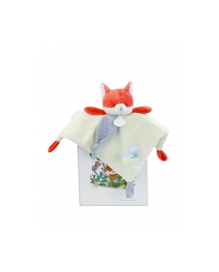 DOUDOU ET COMPAGNIE - Doudou plat - RENARD ROMARIN DOUDOU ET COMPAGNIE - Doudou plat - RENARD ROMARIN