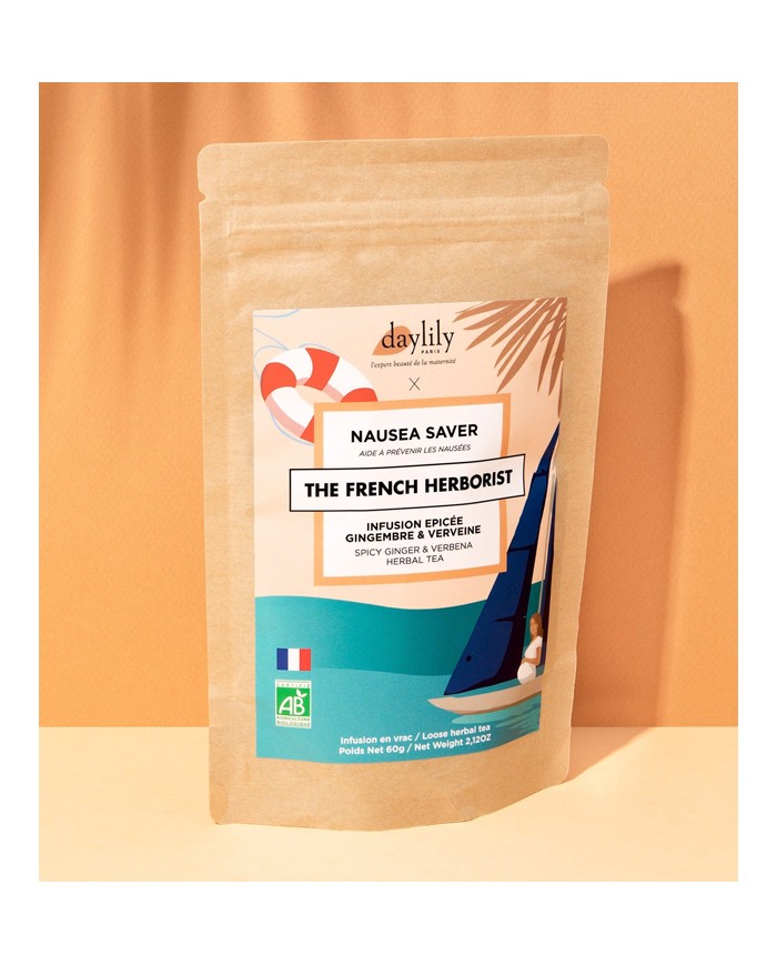 DAYLILY x FRENCH HERBORIST - Tisane stop nausées DAYLILY x FRENCH HERBORIST - Tisane stop nausées