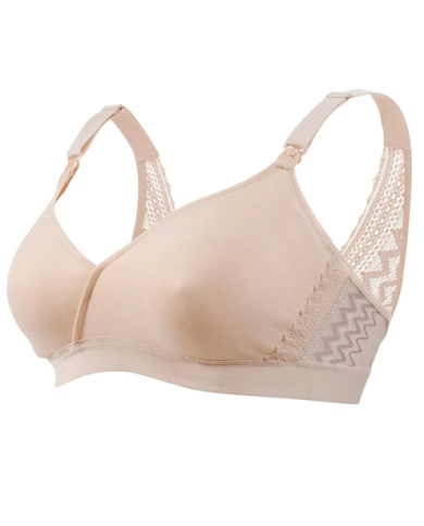 CACHE COEUR - Soutien gorge de grossesse et allaitement Blush - SERENA