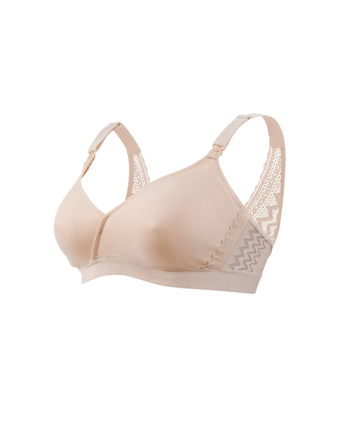 CACHE COEUR - Soutien gorge de grossesse et allaitement Blush - SERENA CACHE COEUR - Soutien gorge de grossesse et allaitement Blush - SERENA