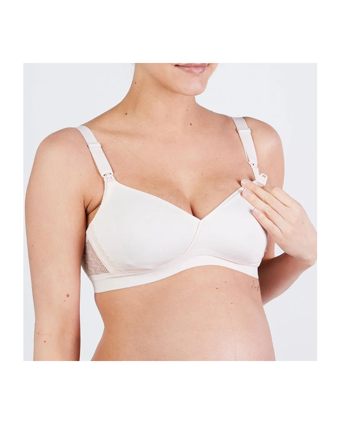 CACHE COEUR - Soutien gorge de grossesse et allaitement Blush - SERENA CACHE COEUR - Soutien gorge de grossesse et allaitement Blush - SERENA