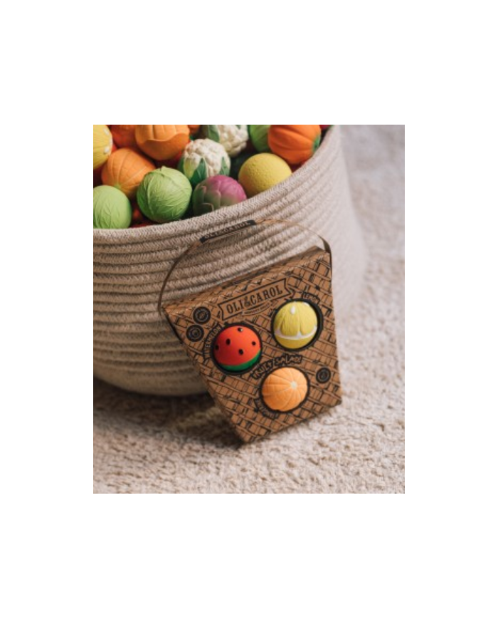 OLI&CAROL - Fruit salad - Balles sensorielles
