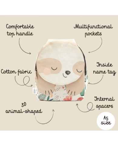 SASSI - Mini sac à dos - Gnawy le paresseux