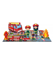 SASSI - Coffret puzzle pompiers SASSI - Coffret puzzle pompiers