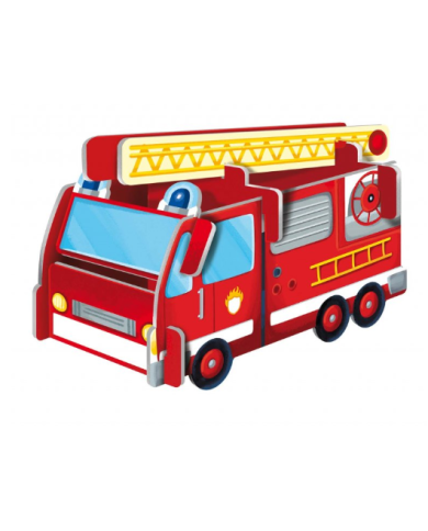 SASSI - Coffret puzzle pompiers