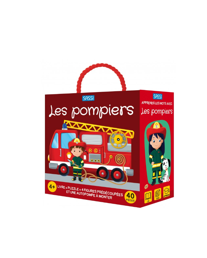 SASSI - Coffret puzzle pompiers SASSI - Coffret puzzle pompiers