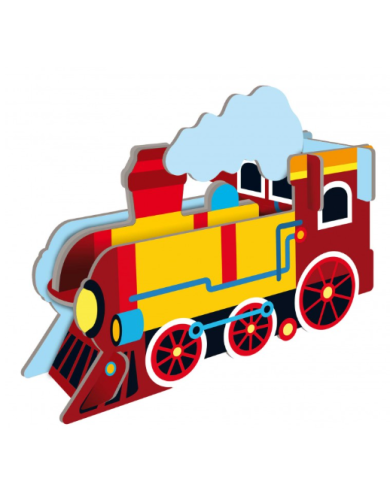 SASSI - Coffret puzzle trains