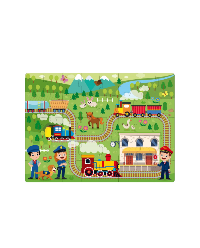 SASSI - Coffret puzzle trains SASSI - Coffret puzzle trains