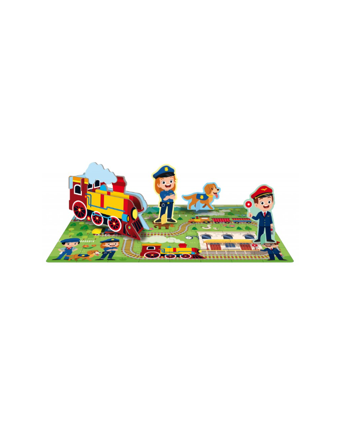 SASSI - Coffret puzzle trains SASSI - Coffret puzzle trains