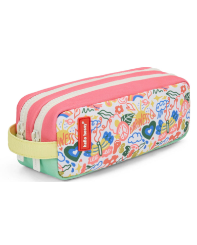 HELLO HOSSY - Trousse Scolaire - Happiness