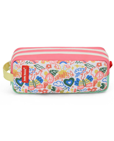 HELLO HOSSY - Trousse Scolaire - Happiness