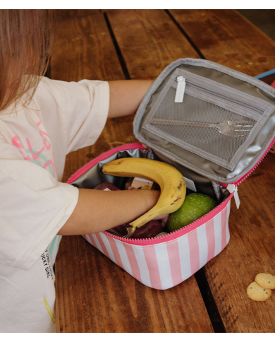 HELLO HOSSY - Boite Isotherme - Pink Stripes