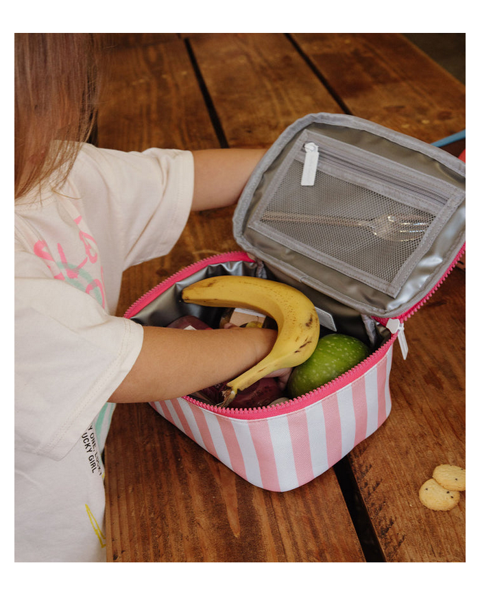 HELLO HOSSY - Boite Isotherme - Pink Stripes HELLO HOSSY - Boite Isotherme - Pink Stripes