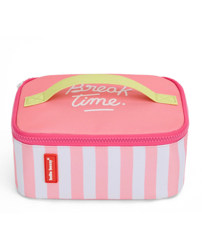HELLO HOSSY - Boite Isotherme - Pink Stripes HELLO HOSSY - Boite Isotherme - Pink Stripes