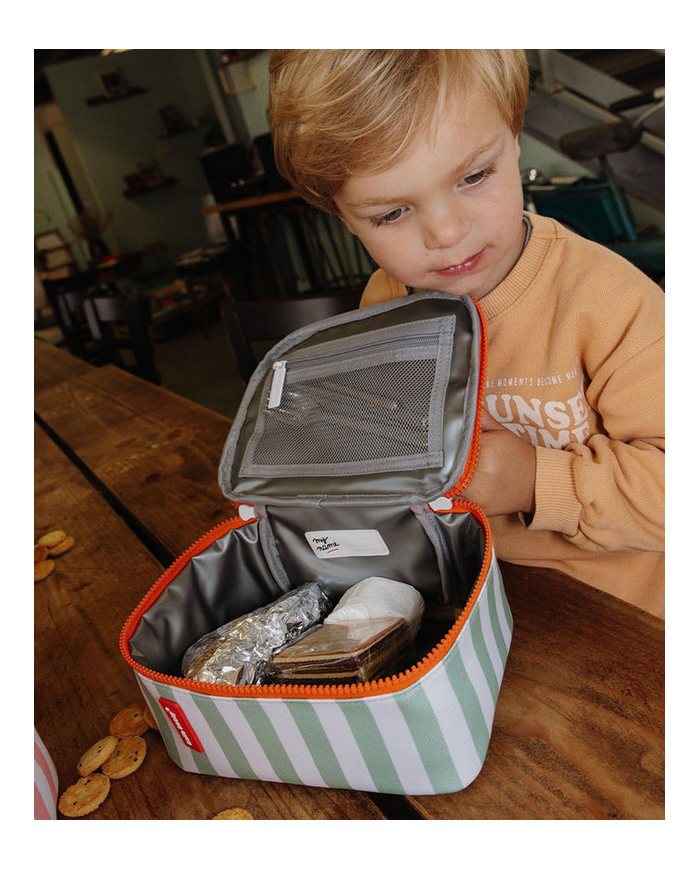 HELLO HOSSY - Boite Isotherme - Green Stripes HELLO HOSSY - Boite Isotherme - Green Stripes