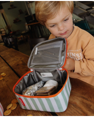 HELLO HOSSY - Boite Isotherme - Green Stripes HELLO HOSSY - Boite Isotherme - Green Stripes