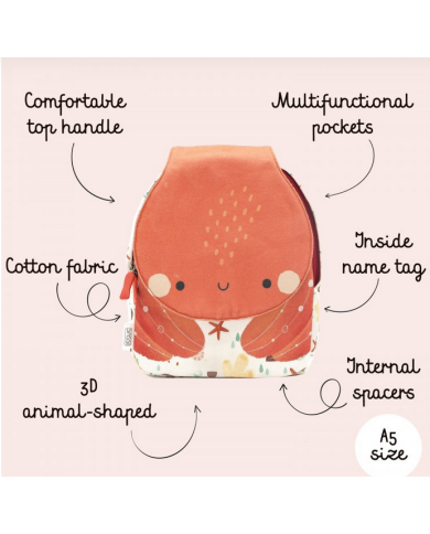 SASSI - Mini sac à dos - Slurpy le poulpe