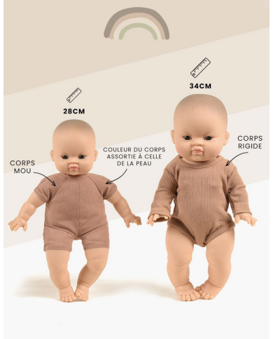 MINIKANE - OSCAR - Poupée Babies (dès 12 mois)