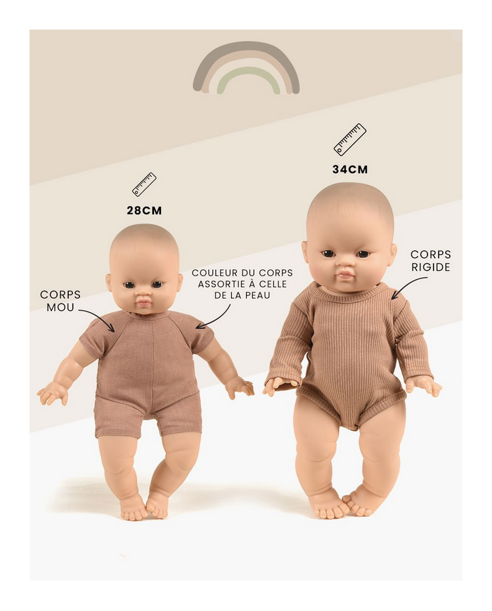 MINIKANE - OSCAR - Poupée Babies (dès 12 mois) MINIKANE - OSCAR - Poupée Babies (dès 12 mois)