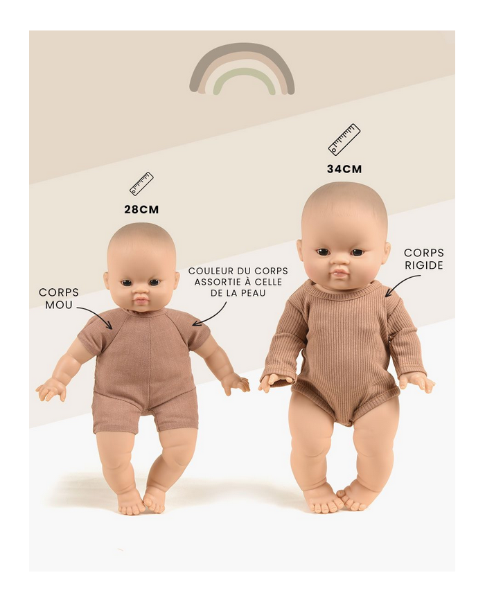 MINIKANE - MATTEO - Poupée Babies (dès 12 mois) MINIKANE - MATTEO - Poupée Babies (dès 12 mois)