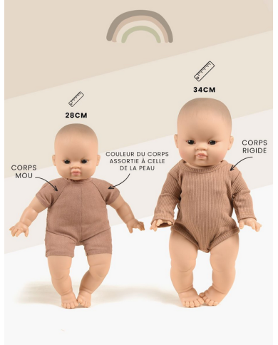 MINIKANE - LÉO - Poupée Babies (dès 12 mois)