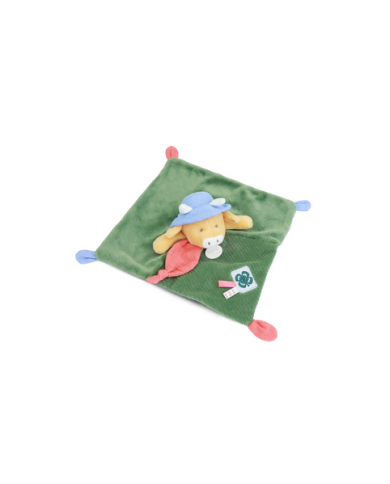 DOUDOU ET COMPAGNIE - Doudou plat - VACHE ANETH