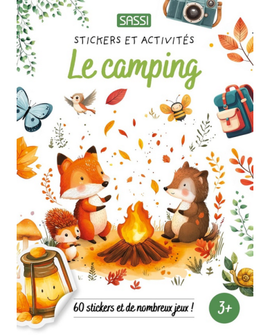 SASSI - Stickers et activités - Le camping