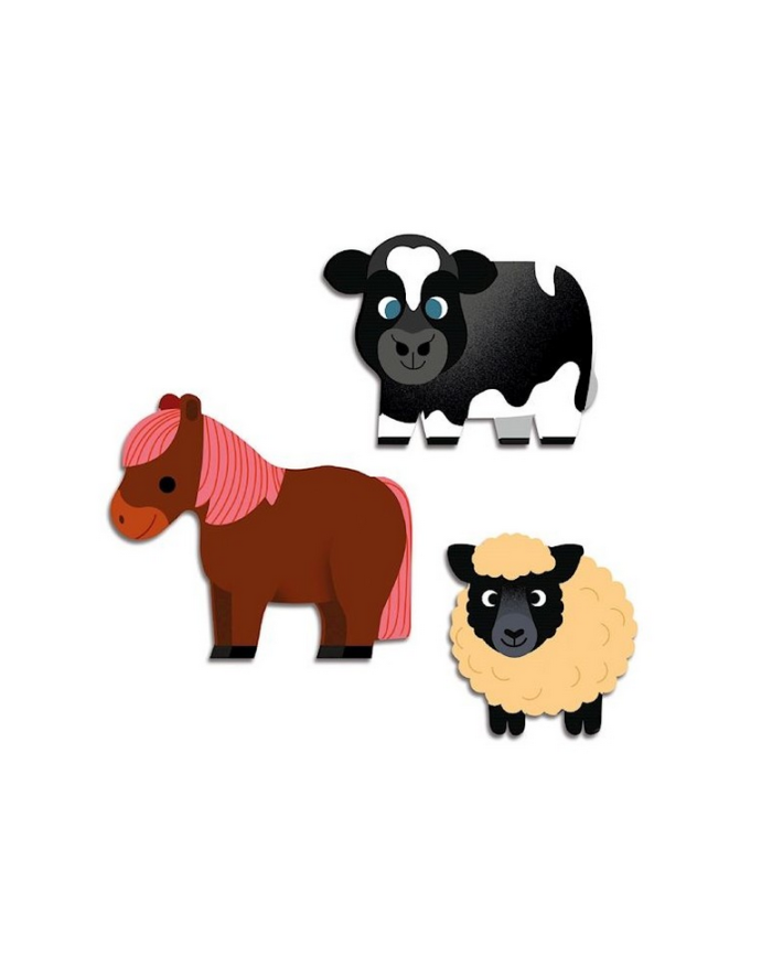 DJECO - 62 Stickers - Animaux au choix