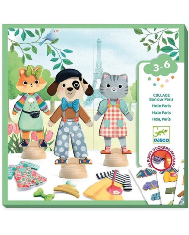 DJECO - Collage - Bonjour Paris