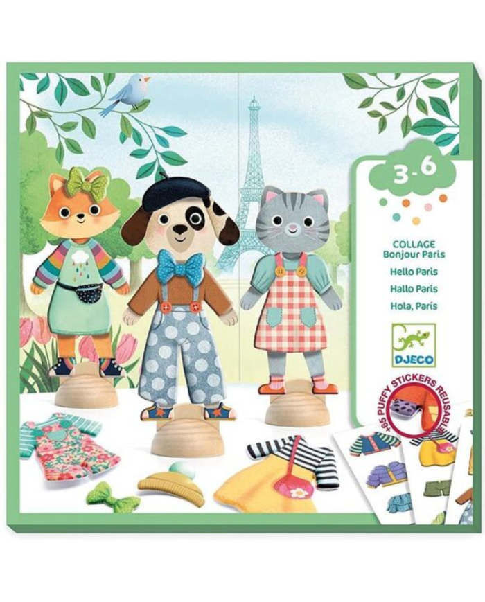 DJECO - Collage - Bonjour Paris