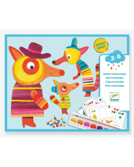 DJECO - Peinture à l'éponge - Les aventures des doudous DJECO - Peinture à l'éponge - Les aventures des doudous