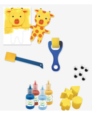 DJECO - Peinture à l'éponge - Les aventures des doudous DJECO - Peinture à l'éponge - Les aventures des doudous