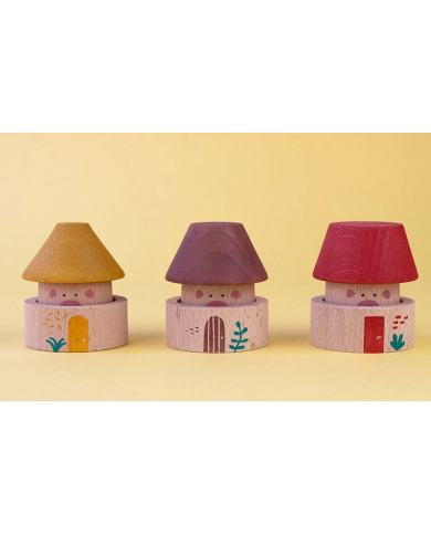 LONDJI - Stacking Game - My three little pigs