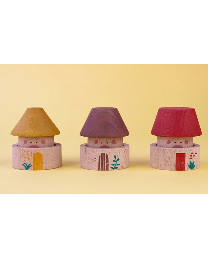 LONDJI - Stacking Game - My three little pigs