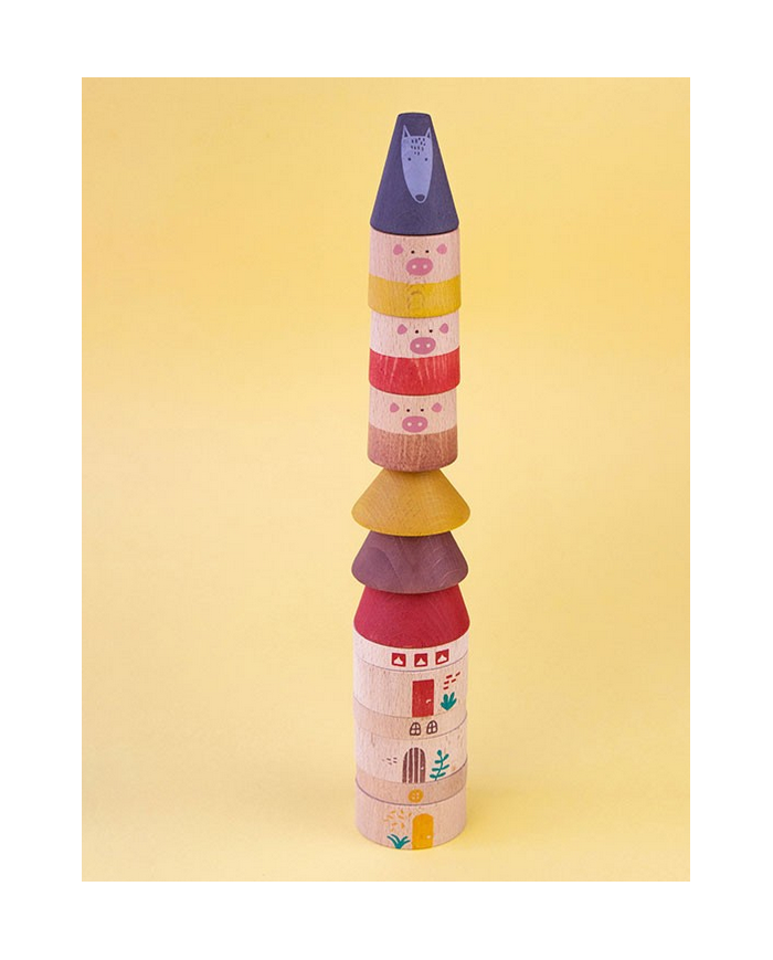 LONDJI - Stacking Game - My three little pigs
