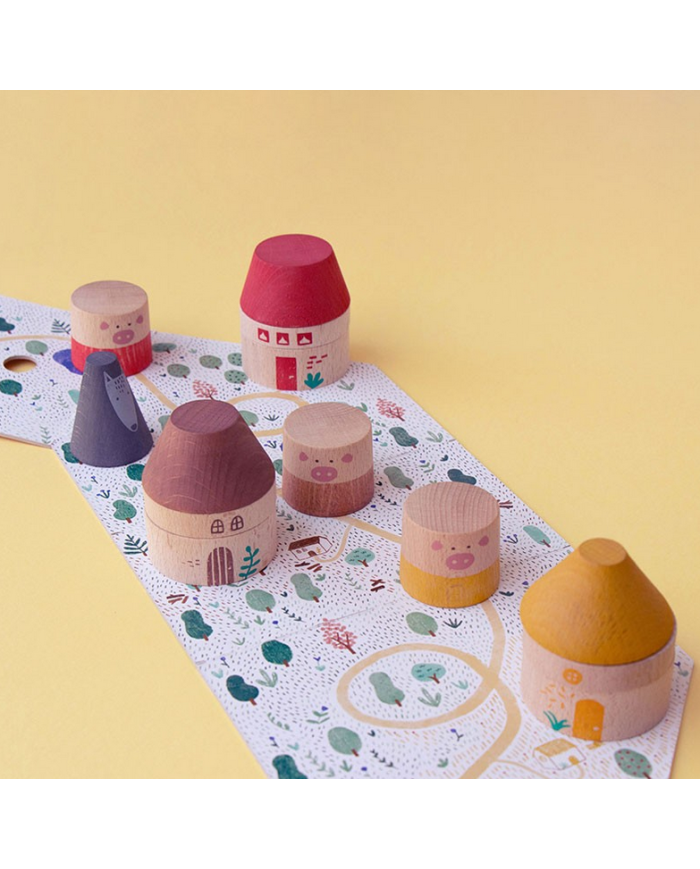 LONDJI - Stacking Game - My three little pigs