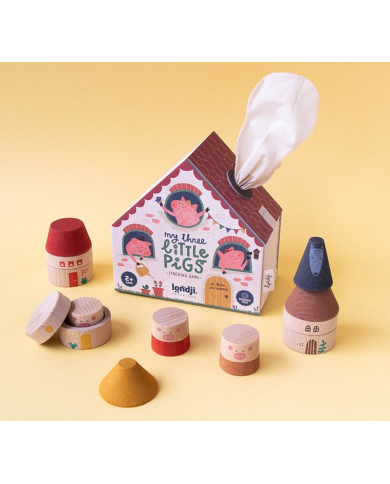 LONDJI - Stacking Game - My three little pigs