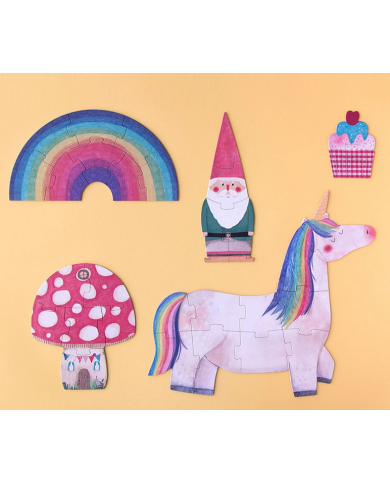 LONDJI - Puzzle - Happy Birthday Unicorn