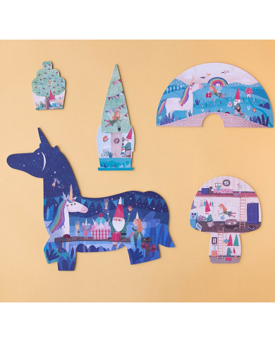 LONDJI - Puzzle - Happy Birthday Unicorn