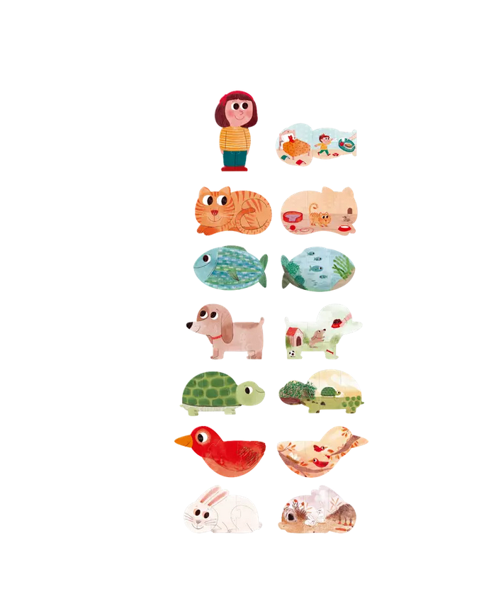 LONDJI - Puzzle - I love my pets